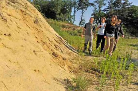 Photographes par nature ! Sur les dunes des Girauds-Faures