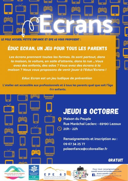  Educ’écrans : Atelier ludique de prévention