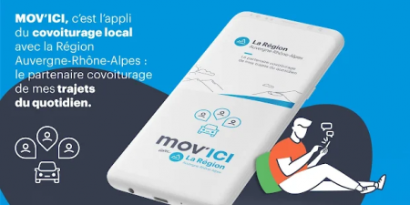 MOV’ICI, l’application gratuite pour covoiturer sur mon trajet quotidien