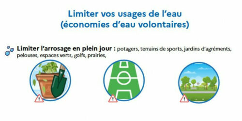 Communiqué de la préfecture du Puy-de-Dôme : mesure de limitation volontaire des usages de l’eau