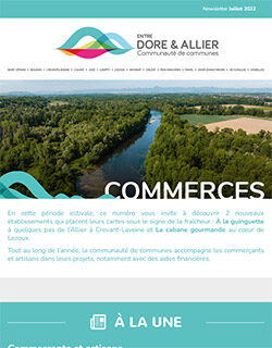 Newsletter Commerces - Juillet 2022