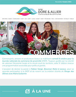 Newsletter Commerces - Octobre 2022