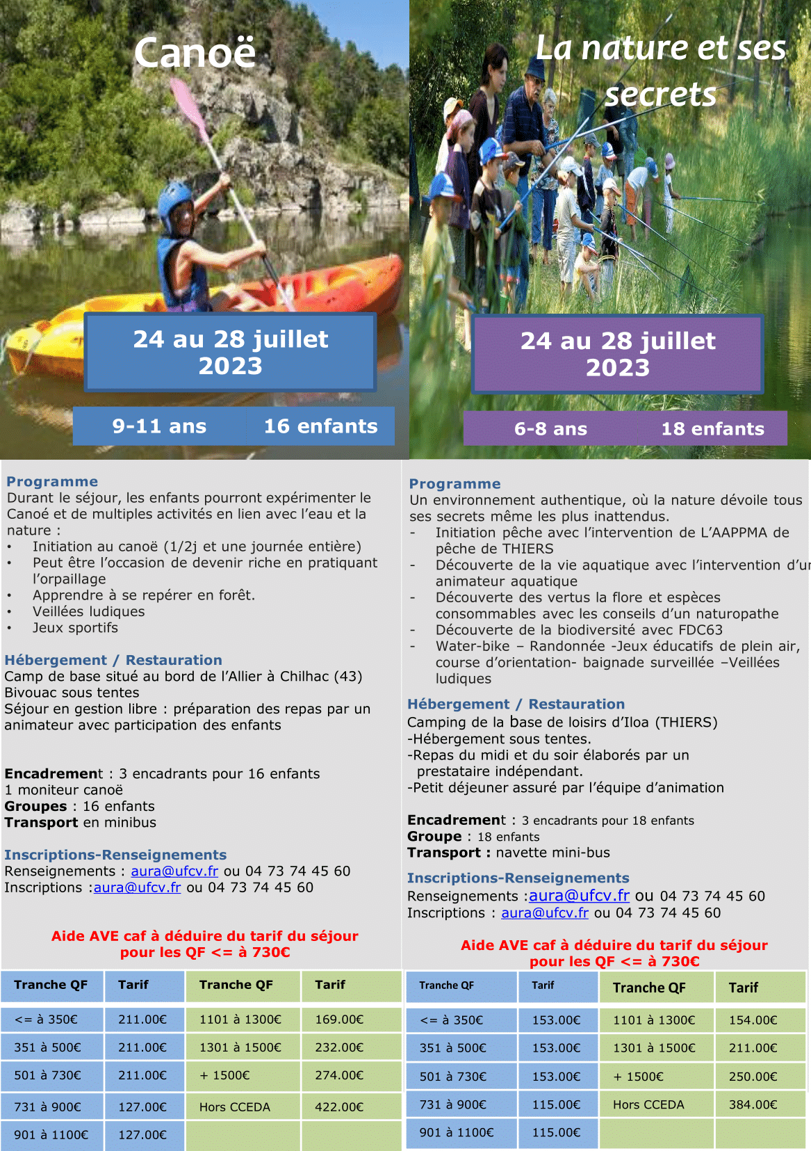 Miniséjours Communauté de Communes Entre Dore et Allier (PuydeDôme)