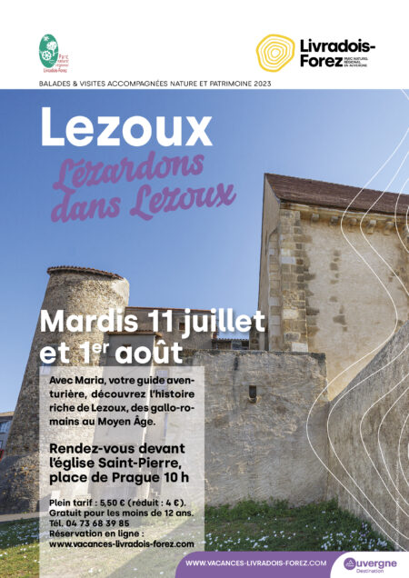 Visite décalée : Lézardons dans Lezoux