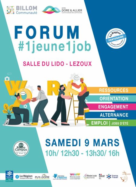 Forum 1 jeune 1 job le 9 mars