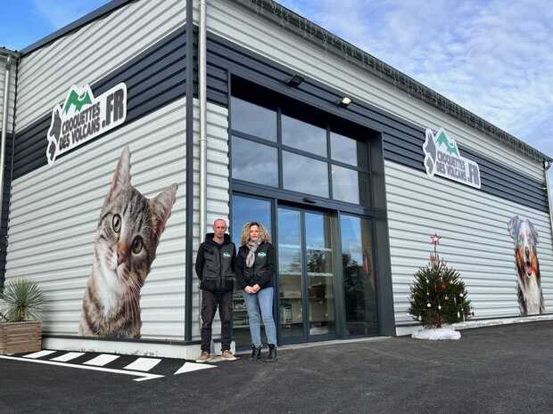 Intérieur du magasin Croquettes des Volcans