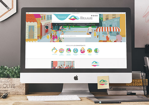 Une plateforme web dédiée aux commerces de proximité