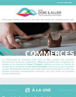 Newsletter Commerces - Juillet 2019