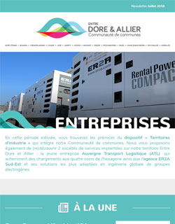 Newsletter Entreprises - Juillet 2019