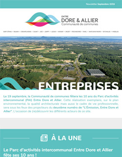 Newsletter Entreprises - Septembre 2019
