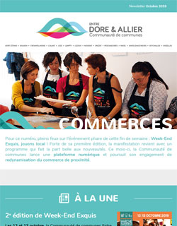 Newsletter Commerces - Octobre 2019