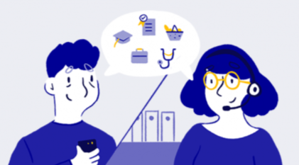 Un site et un numéro vert pour les personnes éloignées du numérique