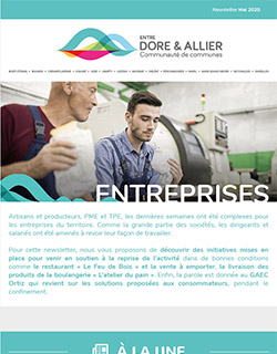 Newsletter Entreprises - Mai 2020