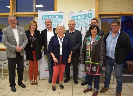 Elisabeth BRUSSAT, maire d’Orléat, élue présidente de la Communauté de communes Entre Dore et Allier