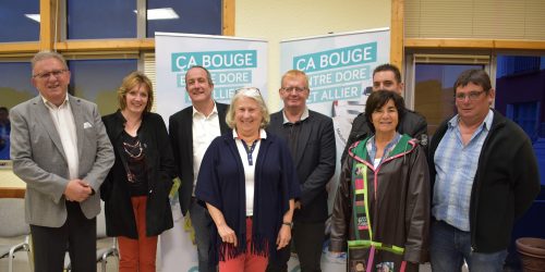Elisabeth BRUSSAT, maire d’Orléat, élue présidente de la Communauté de communes Entre Dore et Allier