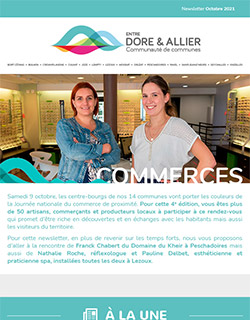 Newsletter Commerces - Octobre 2021