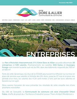 Newsletter Entreprises - Mai 2022