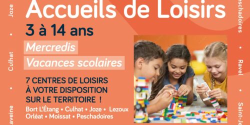 Nouveau : gestion des accueils de loisirs par la communauté de communes