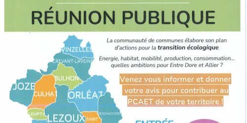 Plan climat : participez à la réunion d’info