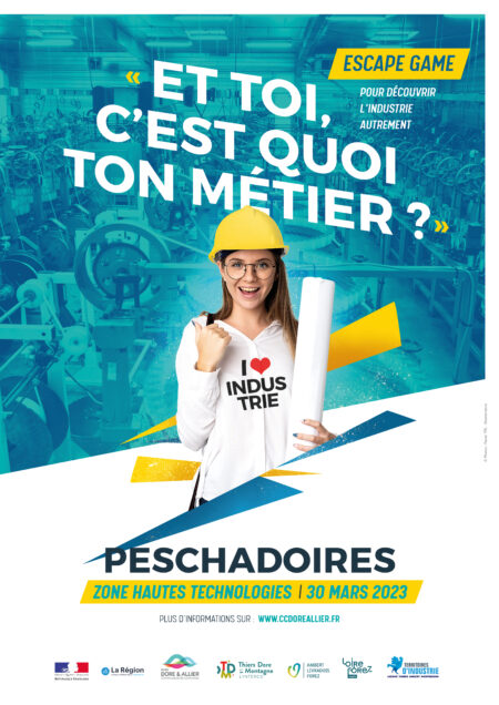 Le 30 mars, Escape Game à la découverte des industries avec Top Clean Packaging à Peschadoires