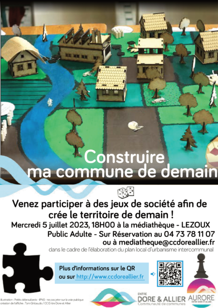 Plan local d’Urbanisme et Habitat : soirée jeux