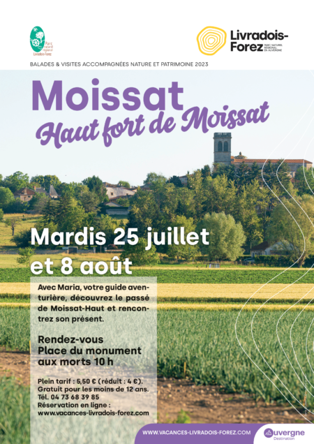 Visite Haut-Fort de Moissat