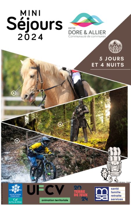 Enfance Jeunesse CCEDA – Mini séjours d’été 2024