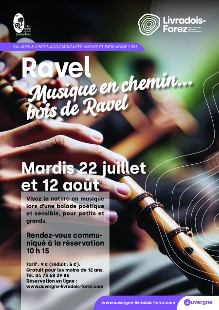 Balade accompagnée : musique en chemin… bois de Ravel