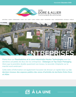 Newsletter Entreprises - Décembre 2025