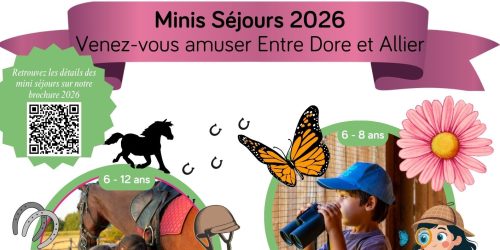 Mini séjours 2026 : les  inscriptions sont ouvertes !