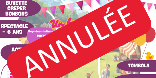 ANNULATION DE LA FÊTE DES GOSSES – CANICULE