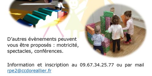 Des ateliers d&rsquo;éveil pour les tout-petits et leur famille