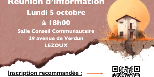 Sécheresse, sols argileux : réunion d&rsquo;information
