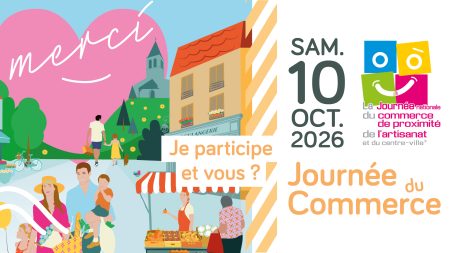 Prochaine journée du commerce sous le signe du « Merci »