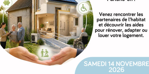 Un projet pour votre logement ? Parlons en  le 14 novembre !